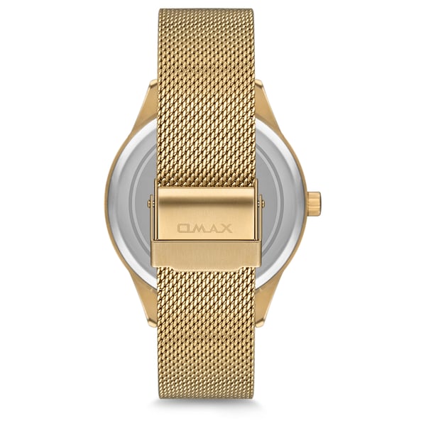 Omax Vintage Collection Gold Mesh Analog Watch For Unisex VC07G11A Omax Vintage Collection Gold Mesh Analog Watch For Unisex VC07G11A