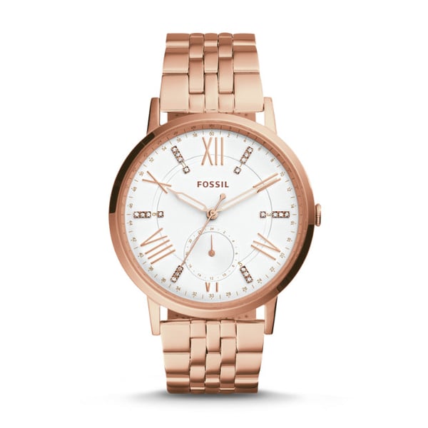 Fossil ES4246 Gazer Multifunction Rose Gold-Tone Stainless Steel Watch