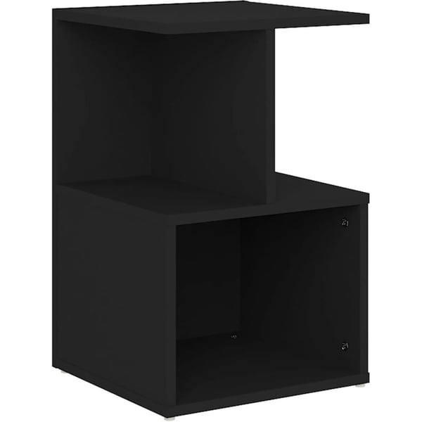 Vidaxl Bedside Cabinet Black 35x35x55 Cm Chipboard Vidaxl Bedside Cabinet Black 35x35x55 Cm Chipboard