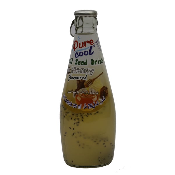 Pure Cool Basil Seed Drink Honey 290ml