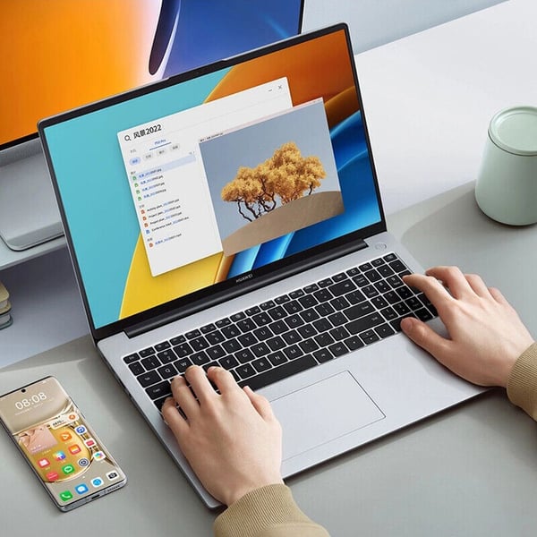 Huawei Matebook D16 RLEF-X Laptop - Core i5 2GHz 8GB 512GB Shared Win11Home 16inch WUXGA Mystic Silver English/Arabic Keyboard Huawei Matebook D16 RLEF-X Laptop - Core i5 2GHz 8GB 512GB Shared Win11Home 16inch WUXGA Mystic Silver English/Arabic Keyboard