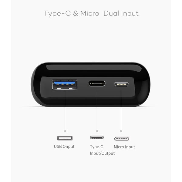 Buy Golf Space Sp06 Pd+qc 10000mah Power Bank Online in UAE Sharaf DG