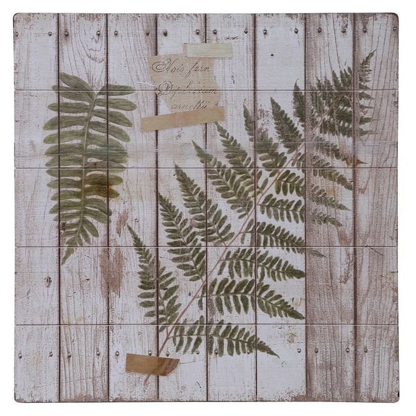 Pan Emirates Green Fern Wall Art Multi Color