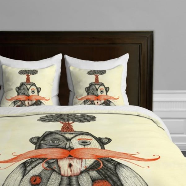 Deny Designs Duane Hosein The Immortal Doctor Duvet Cover, Queen