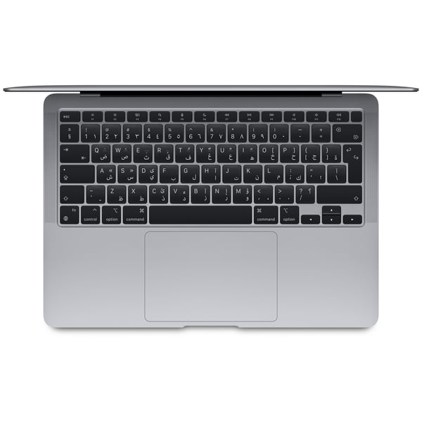 MacBook Air 13-inch (2020) - M1 8GB 256GB 7 Core GPU 13.3inch Space Grey English/Arabic Keyboard - Middle East Version MacBook Air 13-inch (2020) - M1 8GB 256GB 7 Core GPU 13.3inch Space Grey English/Arabic Keyboard - Middle East Version