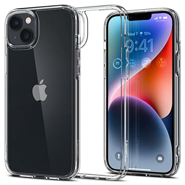 Spigen Ultra Hybrid designed for iPhone 14 Plus case cover - Crystal Clear Spigen Ultra Hybrid designed for iPhone 14 Plus case cover - Crystal Clear