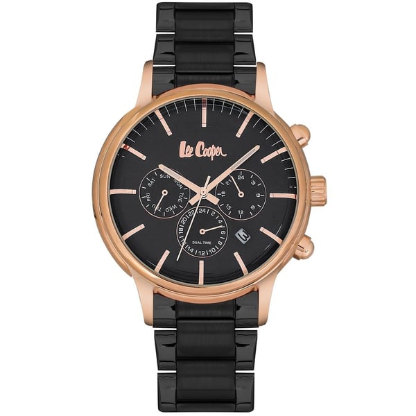 Lee Cooper Black Metal Men Watch LC06430.460