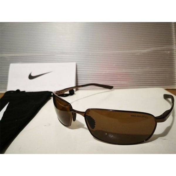 Nike Square Brown Sunglasses For Men 884499492696 Nike Square Brown Sunglasses For Men 884499492696