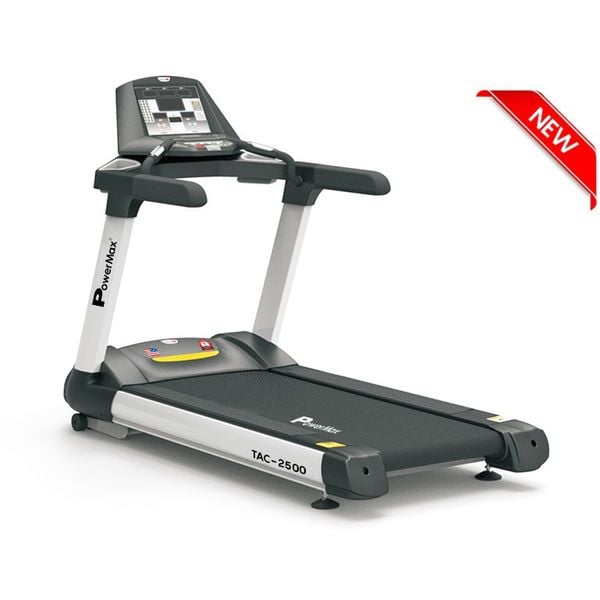 PowerMax 6.0HP Commercial Fitness Treadmill with Automatic Incline 180KG TAC-2500