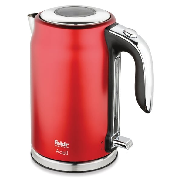 Fakir Adell Steel Kettle Rouge 1.7 Litres Fakir Adell Steel Kettle Rouge 1.7 Litres