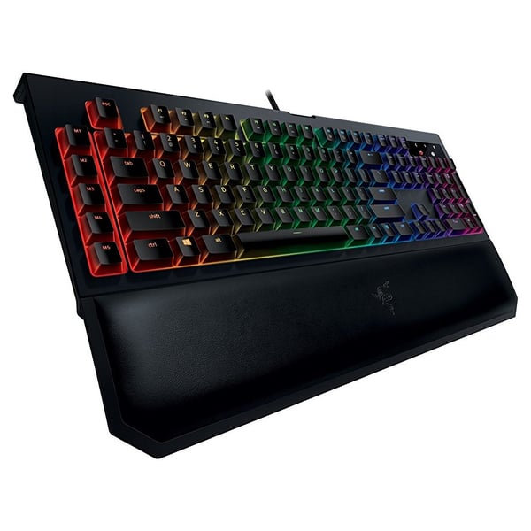 Razer BlackWidow Chroma V2 Gaming Keyboard With Yellow Keys