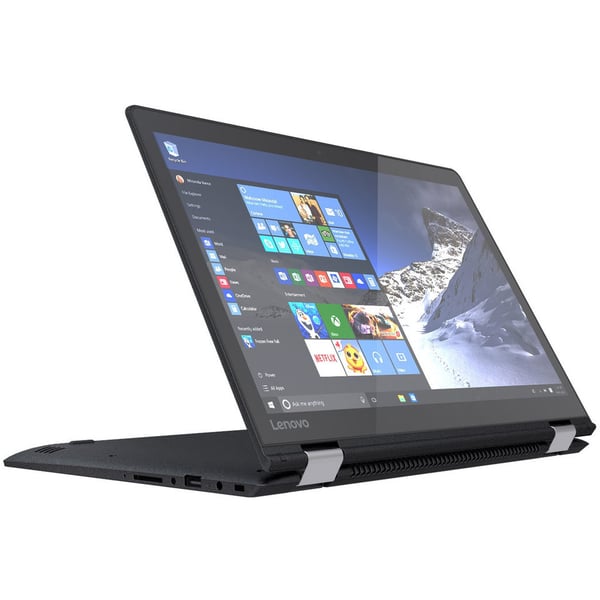 Buy Lenovo Yoga 710 14isk Laptop Core I7 2 5ghz 8gb 256gb Shared Win10 14inch Fhd Black Price Specifications Features Sharaf Dg