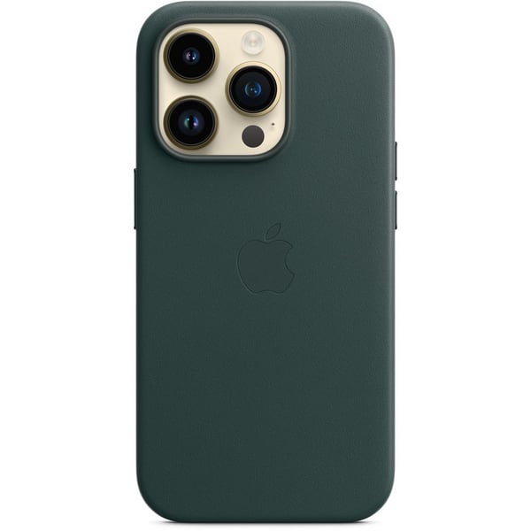 Apple iPhone 14 Pro Leather Case Forest Green with MagSafe Apple iPhone 14 Pro Leather Case Forest Green with MagSafe