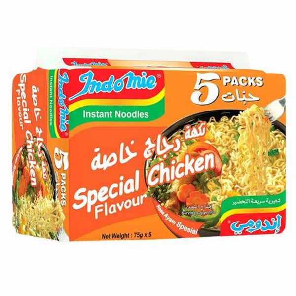 Indomie Special Chicken Instant Noodles (5x75gm)