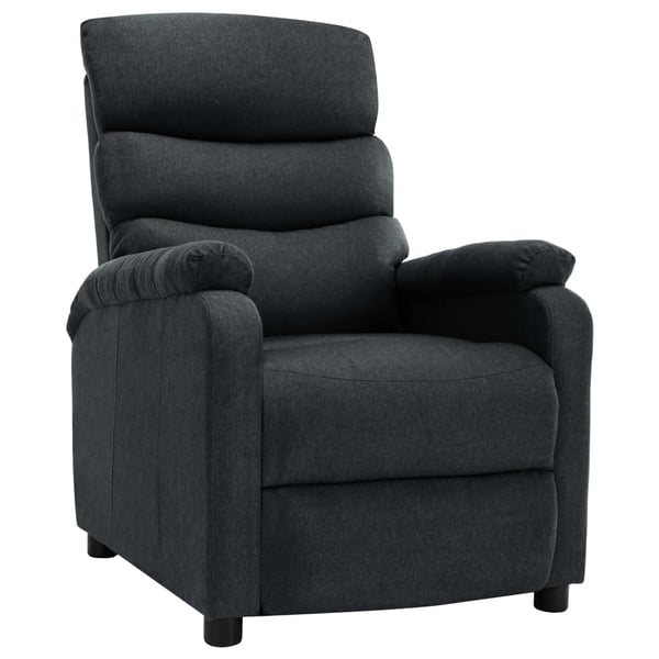 Buy Vidaxl Recliner Dark Grey Fabric Online in UAE Sharaf DG