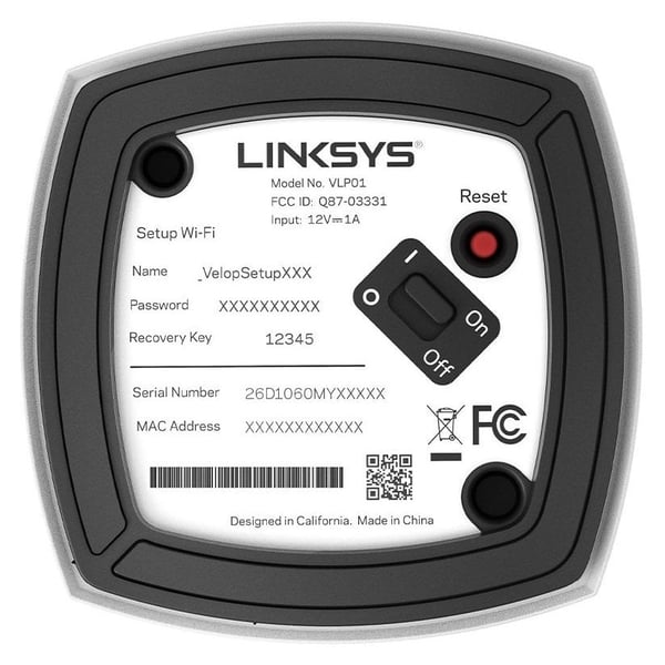 Linksys Velop WHW0102 AC1300 Whole Home Intelligent Mesh WiFi System, Dual-Band, 2-pack Linksys Velop WHW0102 AC1300 Whole Home Intelligent Mesh WiFi System, Dual-Band, 2-pack