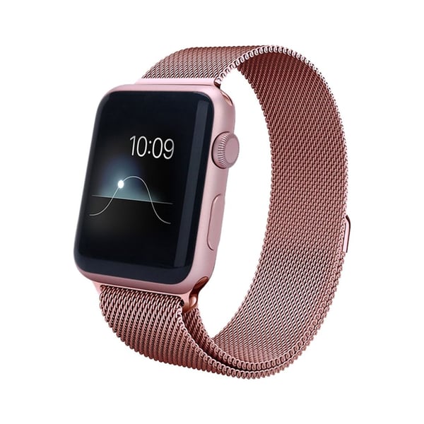 Buy Replacement Band For Apple Watch Series 3 2 1 Nike Plus 42mm Rose Gold In Dubai Sharjah Abu Dhabi Uae Price Specifications Features Sharaf Dg