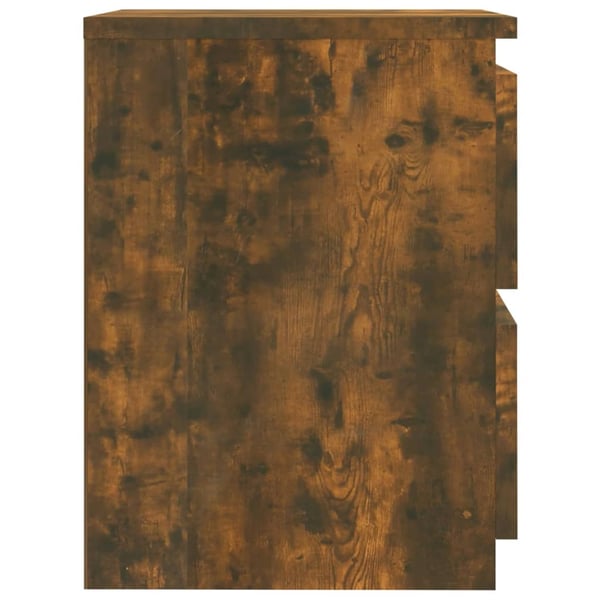 vidaXL Bedside Cabinets 2 pcs Smoked Oak 30x30x40 cm Engineered Wood vidaXL Bedside Cabinets 2 pcs Smoked Oak 30x30x40 cm Engineered Wood