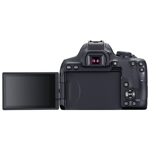 canon eos 850d digital slr camera black with efs 18 55mm is stm