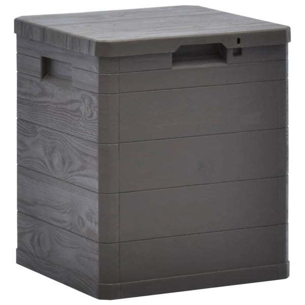 vidaXL Garden Storage Box 90 L Brown vidaXL Garden Storage Box 90 L Brown