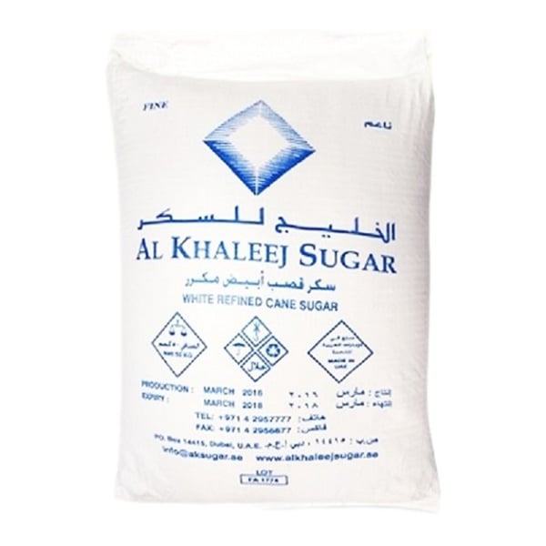 Al Khaleej Refined White Sugar 50kg