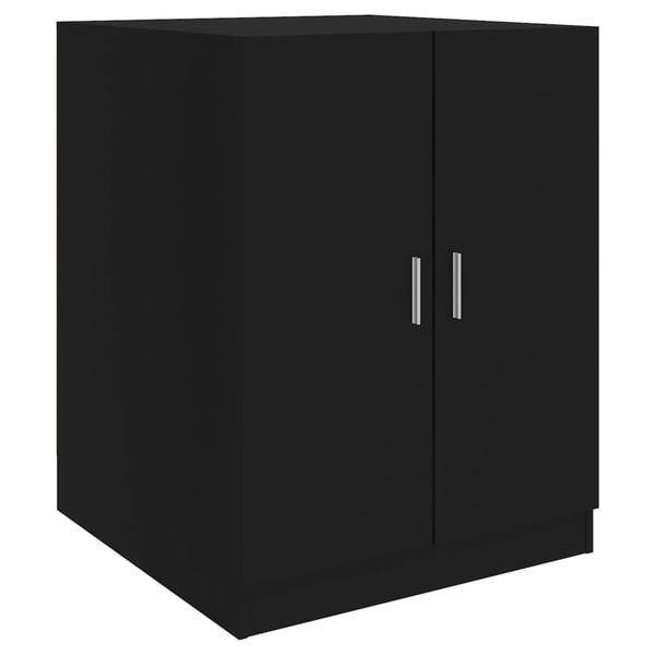 Vidaxl Washing Machine Cabinet Black 71x71.5x91.5 Cm Vidaxl Washing Machine Cabinet Black 71x71.5x91.5 Cm