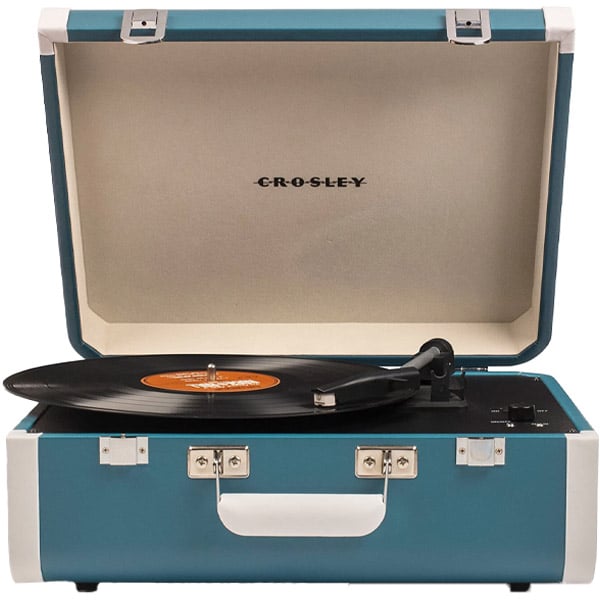 Crosley CR6252A-TU4 Portfolio Bluetooth Turntable Turquiose Crosley CR6252A-TU4 Portfolio Bluetooth Turntable Turquiose