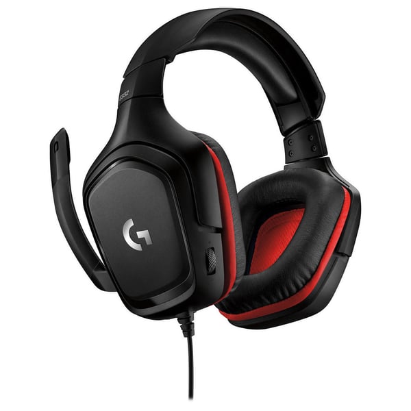 Logitech 981000757 G332 Gaming Headset Black/Red Logitech 981000757 G332 Gaming Headset Black/Red