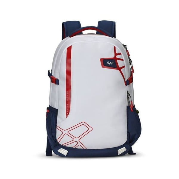 Skybags Aztek White Backpack For Unisex 20inch