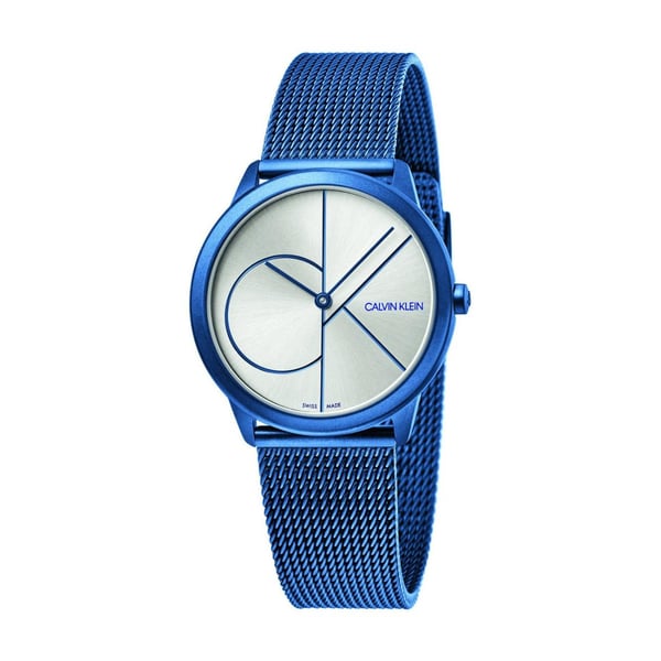 Calvin klein blue watch discount
