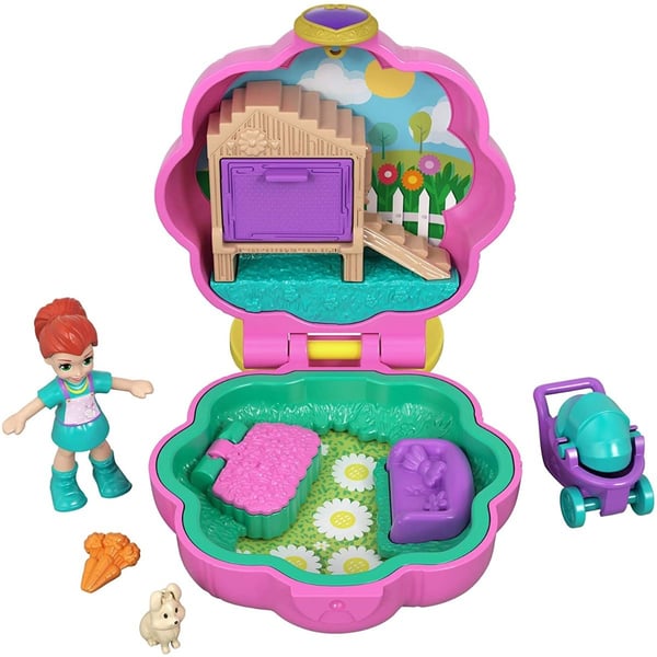 Polly Pocket Tiny Pocket World Hot Pink Shell