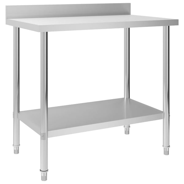 Stainless steel online kitchen table