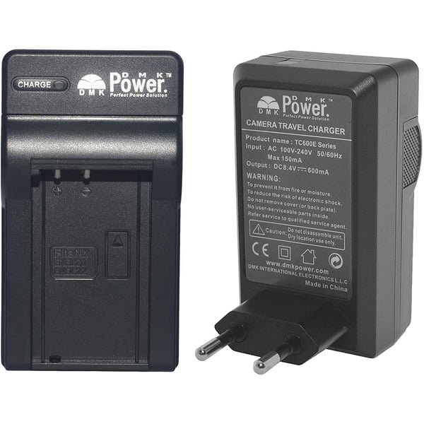 Dmk Power En-el20 Tc600e Battery Charger Compatible With Nikon Coolpix P1000, Dl24-500, Coolpix A, 1 Aw1, 1 J1, 1 J2, 1 J3, 1 S1, 1 V3 Digital Camera Dmk Power En-el20 Tc600e Battery Charger Compatible With Nikon Coolpix P1000, Dl24-500, Coolpix A, 1 Aw1, 1 J1, 1 J2, 1 J3, 1 S1, 1 V3 Digital Camera