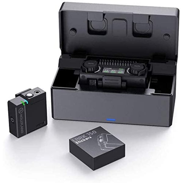 Hollyland Lark 150 Solo Wireless Microphone System (2.4 Ghz, Black)