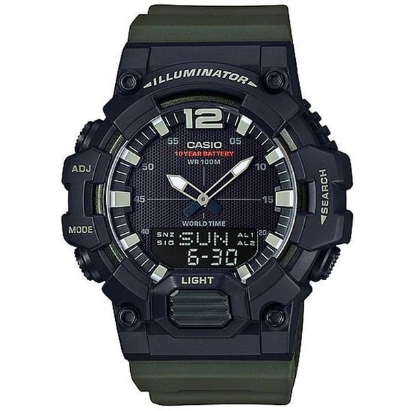 Casio Black Resin Men Watch HDC-700-3AVDF Casio Black Resin Men Watch HDC-700-3AVDF