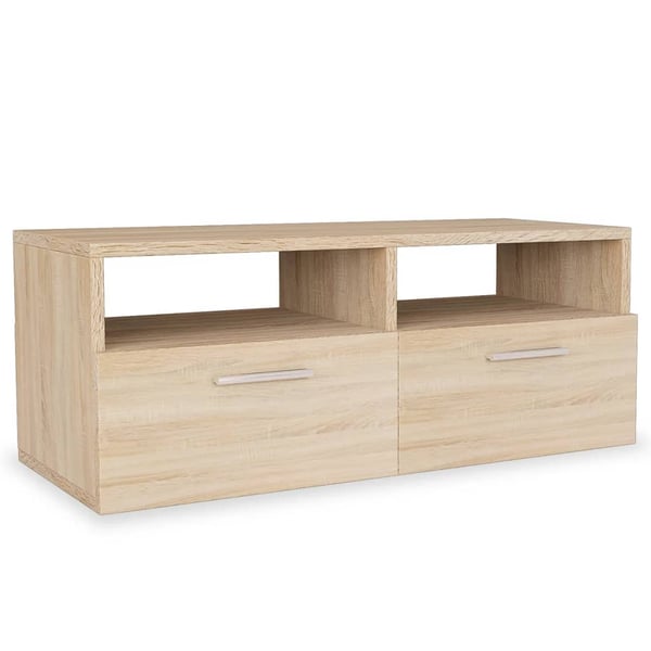 vidaXL TV Cabinet Engineered Wood 95x35x36 cm Oak vidaXL TV Cabinet Engineered Wood 95x35x36 cm Oak