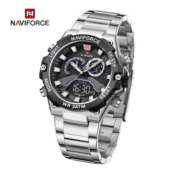 Naviforce NF9207S-SLVRBLK-Perfect for any Occassion Naviforce NF9207S-SLVRBLK-Perfect for any Occassion