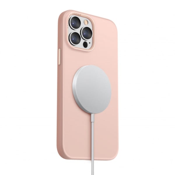 Uniq Lino Hue Magsafe Case Pink iPhone 13 Pro Max