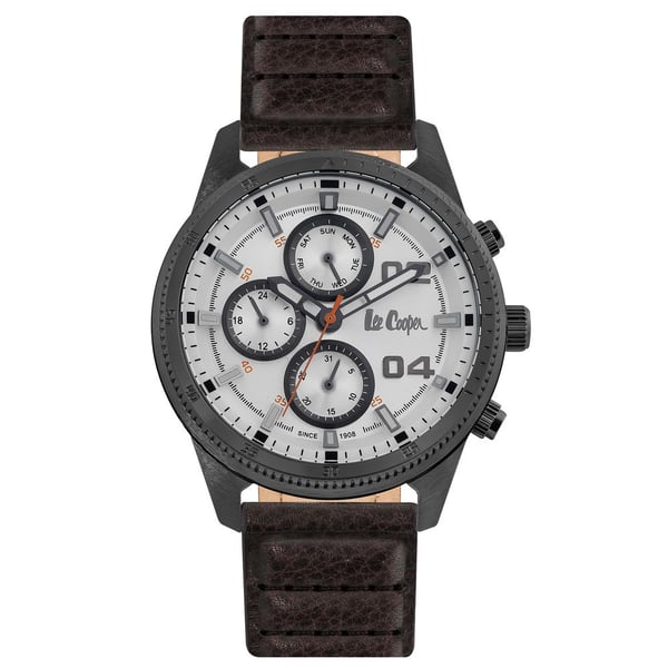 Lee Cooper Brown Leather Men Watch LC06592.032