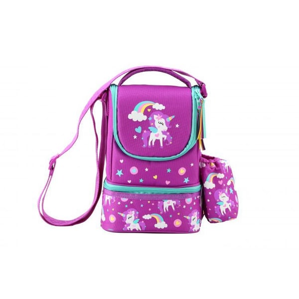 Smily Kiddos Fantasy Strap Lunch Bag Purple