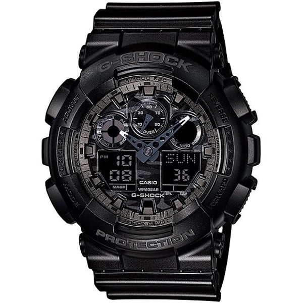 Casio G-SHOCK Men's Analog-digital Black Dial Watch - GA-100CF-1A Casio G-SHOCK Men's Analog-digital Black Dial Watch - GA-100CF-1A