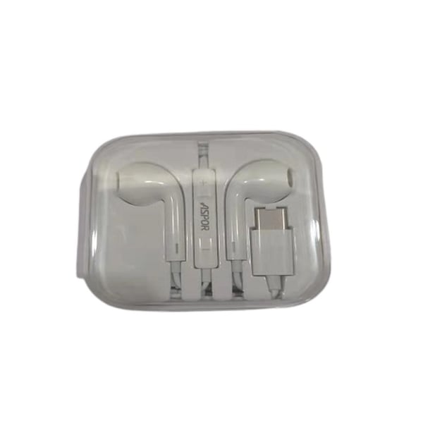 Aspor A215 Wired In Ear Earphone White