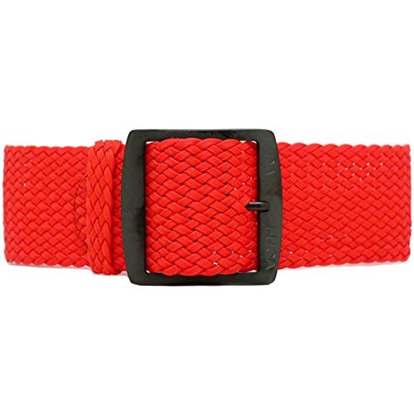 Buy Daluca Braided Nylon Perlon Watch Strap Red Pvd Buckle