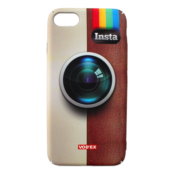 Theodor Instagram Lens Design Case Cover for iPhone SE