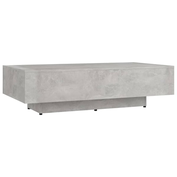 Vidaxl Coffee Table Concrete Grey 115x60x31 Cm Engineered Wood