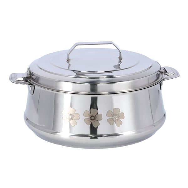 Royalford Classic Belly Stainless Steel Hot Pot Silver 2.5l Royalford Classic Belly Stainless Steel Hot Pot Silver 2.5l