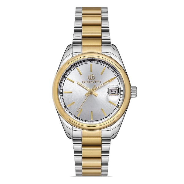 Bigotti Roma Womens Stainless Steel Strap Watch - Bg.1.10311-5 Bigotti Roma Womens Stainless Steel Strap Watch - Bg.1.10311-5