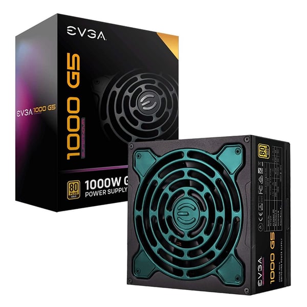 Evga Supernova G5 1000 Watt 80 Plus Gold Fully Modular Gaming Power Supply - 220-g5-1000-x3 Evga Supernova G5 1000 Watt 80 Plus Gold Fully Modular Gaming Power Supply - 220-g5-1000-x3