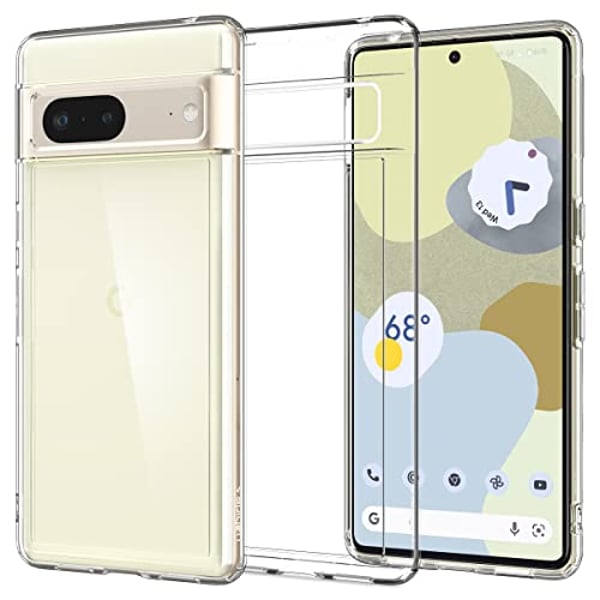 Spigen Ultra Hybrid designed for Google Pixel 7 case cover - Crystal Clear Spigen Ultra Hybrid designed for Google Pixel 7 case cover - Crystal Clear