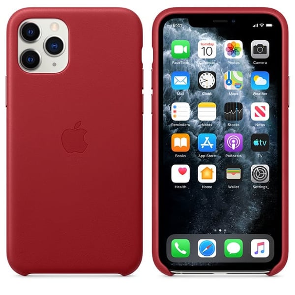 Apple Leather Case (PRODUCT)RED iPhone 11 Pro Max Apple Leather Case (PRODUCT)RED iPhone 11 Pro Max